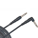 D'Addario PW-CGTRA-10 Classic Series Instrument Cable Straight To Angle - 10ft