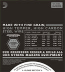 D'Addario ECG23 Chromes Flat Wound Guitar Guitar Interroes - Extra Light 10-48