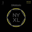 Cordes de guitare électrique D'Addario NYXL0946 - paquet de 3