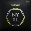 D'Addario NYXL45125 Cordes pour guitare basse 5 cordes – Longues 45-125