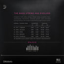 D'Addario NYXL45130 Bass Guitar Strings - Regular Light Long Scale 45-130