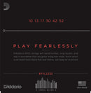 D'Addario NYXL1052 Nickel Wound Electric Guitar Strings - 10-52 Light Top/Heavy Bottom