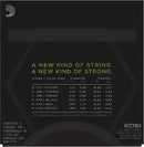 D'Addario NYXL1156 Nickel Wound Electric Strings - Medium Top / Extra Heavy Bottom 11-56