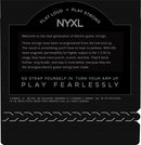D'Addario NYXL1254 Nickel Wound Electric Strings - Heavy 12-54