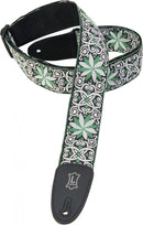 Levy's M8HT-11 Sangle de guitare Hootenanny Jacquard Weave des années 60 - 2"