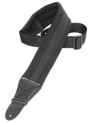 Levy's PM48NP3 Neoprene Padded Guitar Strap - 3" (Black)