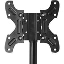 Support d'écran plat pneumatique FPS6000 sur scène pour écrans jusqu'à 42"
