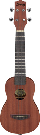 Ibanez UKS100OPN Soprano Body Ukulele With Gigbag (Open Pore Matural)