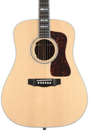 Guild D-55E - Guitare électro-acoustique Dreadnought sans pan coupé - Nitro naturel