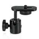 Gator Frameworks GFW-MIC-CAMERA-MT Camera Mount Mic Stand Adapter w/ Ball-and-Socket Head