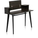 GATOR GFW-ELITEKEYTBL61-BRN ELITE MEUBLES SERIE Table du clavier - 61-note, Dark Walnut