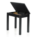 Gator Frameworks GFW-KeyBench-Wdbks Banc de piano en bois de luxe - noir