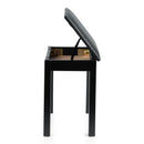 Gator Frameworks GFW-KeyBench-Wdbks Banc de piano en bois de luxe - noir