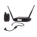 Shure GLXD14+ Dual Band Wireless System with GLXD4+ Tabletop Receiver GLXD1+ Bodypack Transmitter and SM35 Premium Headset Microphone