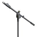 Gravity GR-GMS2222B Short Microphone Stand w/ Round Base and 2-Point Adjustment Telescoping Boom