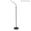 Gravity GR-GMS23XLRB Pied de microphone avec connecteur XLR et col de cygne