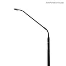 Gravity GR-GMS23XLRB Pied de microphone avec connecteur XLR et col de cygne