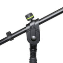 Gravity GR-GMS4321B Microphone Stand w/ Folding Tripod Base & 2-Point  Adjustment Boom