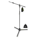 Gravity GR-GMS4322HDB Heavy Duty Microphone Stand, Tripod, 2-Point Telescopic Boom