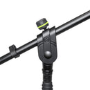 Gravity GR-GMS4322HDB Heavy Duty Microphone Stand, Tripod, 2-Point Telescopic Boom