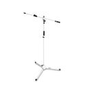 Gravity GR-GMS4322W Microphone Stand w/ Folding Tripod Base And 2-Point Adjustment Telescoping Boom - White