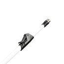 Gravity GR-GMS4322W Microphone Stand w/ Folding Tripod Base And 2-Point Adjustment Telescoping Boom - White