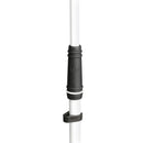 Gravity GR-GMS4322W Microphone Stand w/ Folding Tripod Base And 2-Point Adjustment Telescoping Boom - White