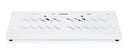 Gator GPB-BAK-WH Large Aluminum Pedal Board W/ Carry Bag - White