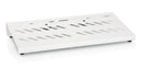 Gator GPB-BAK-WH Large Aluminum Pedal Board W/ Carry Bag - White