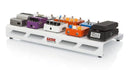 Gator GPB-BAK-WH Large Aluminum Pedal Board W/ Carry Bag - White