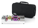 Gator GPB-LAK-WH Small Aluminum Pedal Board W/ Carry Bag - White