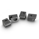 Gravity GR-GSSPWBSET1W Speaker Stand w/Round Cast Iron Base - White