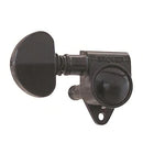 Grover GR102BC Rotomatics 3+3 Mécaniques Chromées Noires