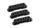 Seymour Duncan 11800-01-B-NOL Strat Cover Black Pack of 3 No-Logo