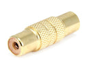 Digiflex HAA-RR201 Rca Female To Rca Female Coupler (2-pack) - Red One Music