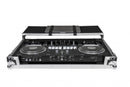 Headliner HL-10008 Flight Case avec plate-forme pour ordinateur portable et roues pour Pioneer DJ DDJ-REV7