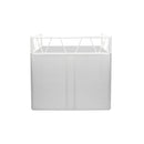 Headliner HL30502 Indio DJ Booth Scrim - Blanc