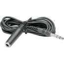 Hosa HPE-310 Stereo 1/4" Female Phone to 1/4" Male Phone TRS Headphone Extension Cable - 10'