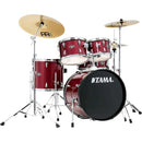 Tama IE50CCPM Imperialstar IE50C 5-piece Complete Drum Set (Candy Apple Mist)