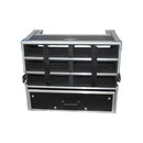 Étui pour microphone sans fil ProX XS-6WM3DR pour 6 unités + rangement portable avec tiroir