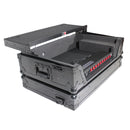 ProX XS-REV71K2UWLTBLLED Flight Case for Pioneer DDJ-REV7 & DDJ-1000/SRT with 2U Rackspace/Laptop Shelf/Wheels - Black Finish