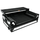 ProX XS-DDJREV7WLTWH ATA Flight Case for Pioneer DDJ-REV7 DJ Controller w/Laptop Shelf 1U Rack Space and Wheels (White Black)