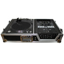 ProX XS-TMC1012W Flight Case for Single Turntable In Battle Mode & 10 Inch or 12 Inch Mixer