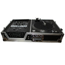 ProX XS-TMC1012W Flight Case for Single Turntable In Battle Mode & 10 Inch or 12 Inch Mixer