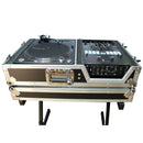 ProX XS-TMC1012W Flight Case for Single Turntable In Battle Mode & 10 Inch or 12 Inch Mixer
