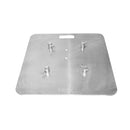 ProX XT-BP2424A 24" x 24" 8mm Aluminum Base Plate F34 Trussing Includes Conical Connectors