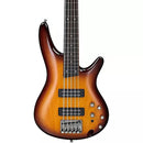 Ibanez SR375EFBBT SR Series 5 cordes - Basse électrique avec égaliseur 3 bandes - Brown Burst