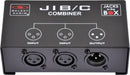 Galaxy Audio Jib / C XLR & Microphone Combiner