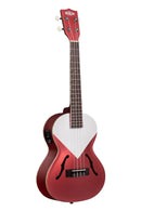 Kala KA-JTE-CHRD Ukulélé ténor Archtop - Chicago Rouge
