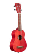 Kala KA-MRT-RED-S Ukulélé soprano Meranti satiné - Aquarelle rouge adobe